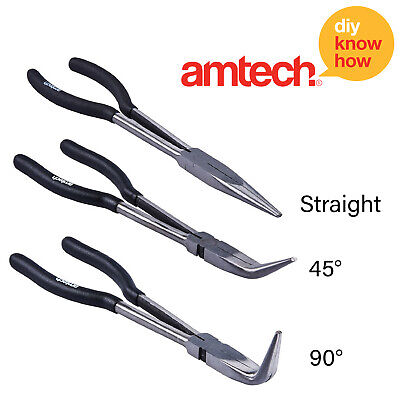 Amtech Résistant 11 "/ 280mm Pince Longue Non Slip Mat Poignée Grip DIY Outil