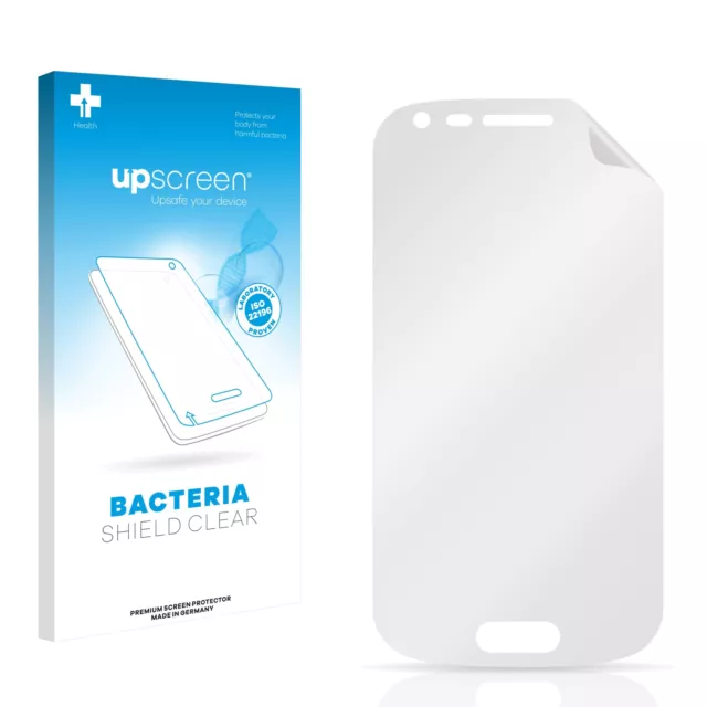 upscreen Schutzfolie für Samsung GT-S7392 Anti-Bakteriell Displayfolie Klar