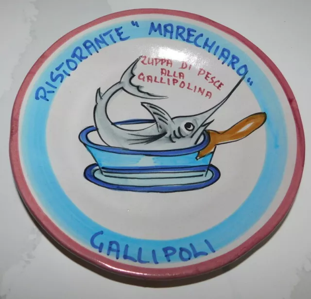 Vintage Buon Ricordo Plates [rare] Ristorante YOU CHOOSE
