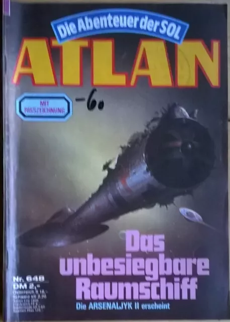 Atlan "Die Abenteuer der Sol" Nr.648 Das unbesiegbare Raumschiff