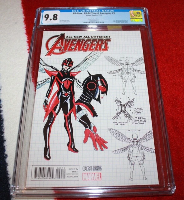 All New All Different Avengers Ross Variant 9 CGC 9.8