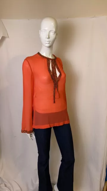 Trina Turk Tunic Top Medium