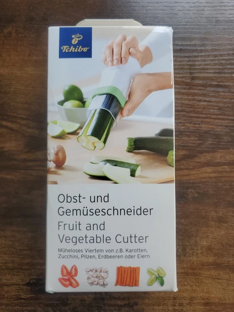 BESTYASH 2-tlg Edelstahl Gemüseschneider - Obst Würfel Schneider Für Kartoffeln, Tomaten, Eier