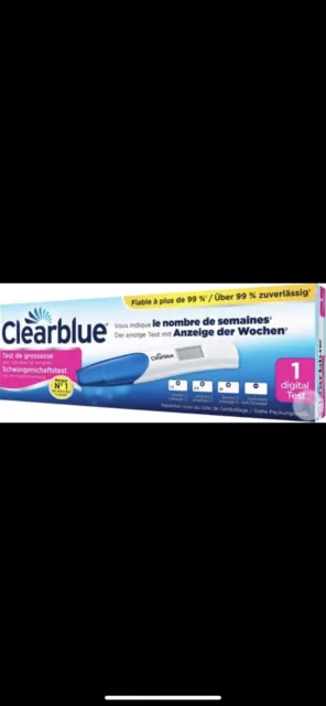 clearblue schwangerschaftstest mit Wochenbestimmung