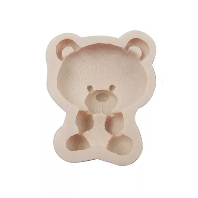 Fondant Molds DIY Candy Mould Chocolate Moulds Bear Shaped Silicone Material