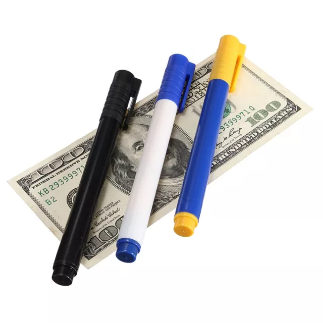 Currency Fake Forgery Counterfeit Bank Note Detector Money Tester Pen