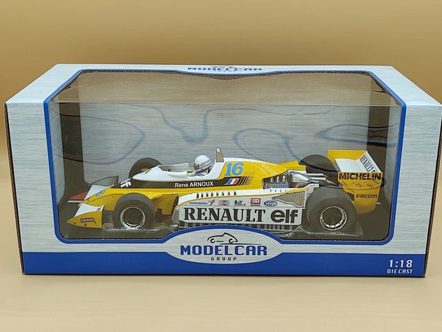Formel 1 Miniatur Renault RS18 PULL BACK Pferdestärke Kinn 2019