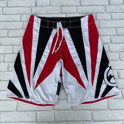 Billabong Da Uomo Pantaloncini Da Bagno Dritto Mimetica Girovita Taglia 29 all'interno gamba 12 
