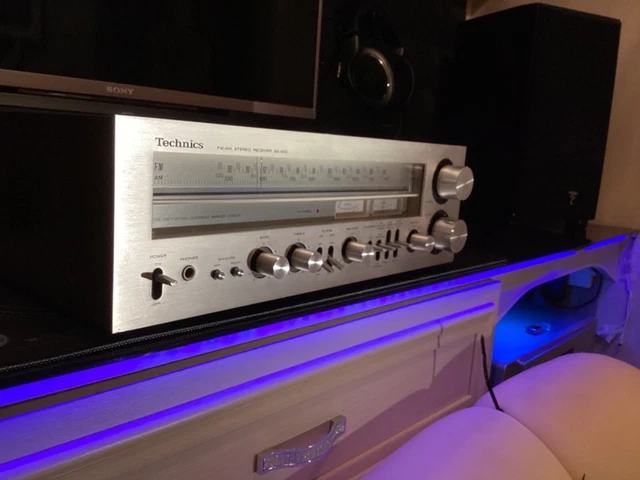 TECHNICS AM/FM RECEIVER Sa- 400 Amplifier £140.00 - PicClick UK