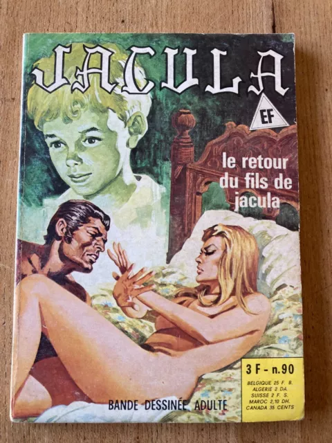 Jacula  N° 90 Le retour du fils de Jacula Mai  1978