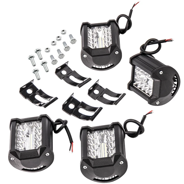 120W 4 inch 3-ROWS LED Work Light Bars for Jeep,Truck, Boat,Bus 12000LM