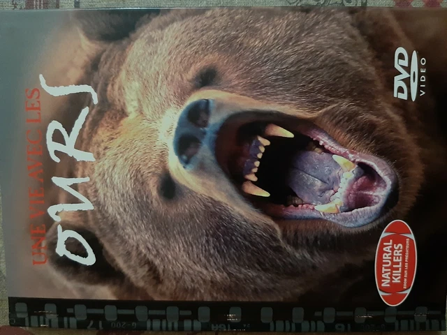 dvd animalier Une vie avec les ours Comme neuf collection Natural killers 
