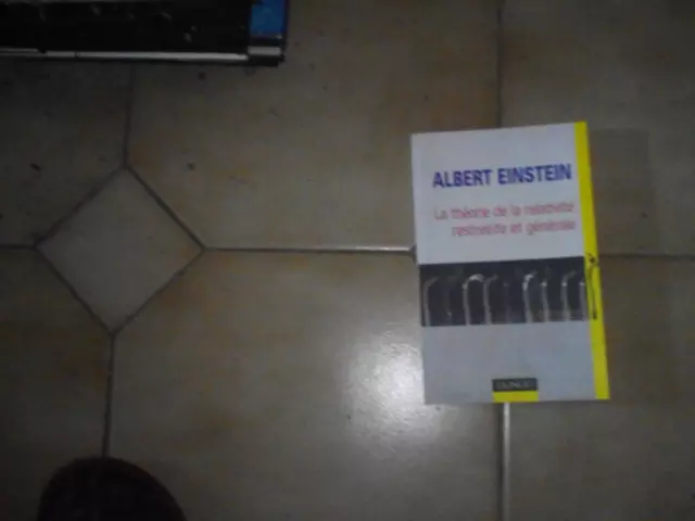 Albert EINSTEIN. La théorie de la relativité restreinte et générale. Dunod. 2001