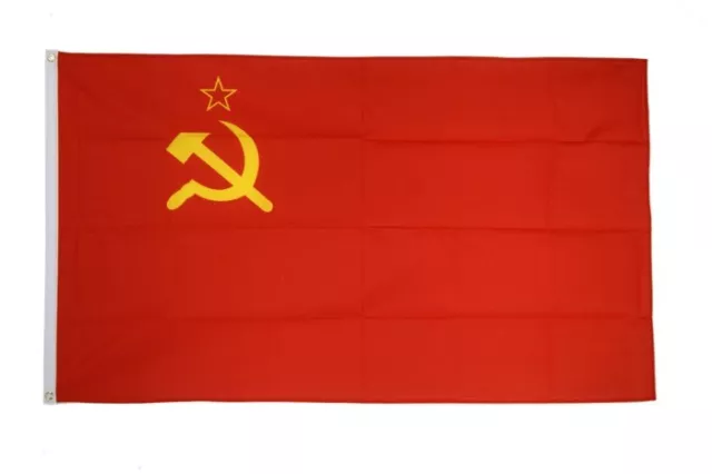 Fahne UDSSR Sowjetunion Flagge sowjetische Hissflagge 90x150cm