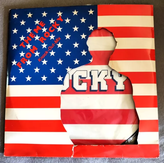 Schallplatte Vinyl Album - Theme From Rocky (Disco Mix) Knock-Out-Mix 12“ Vinyl