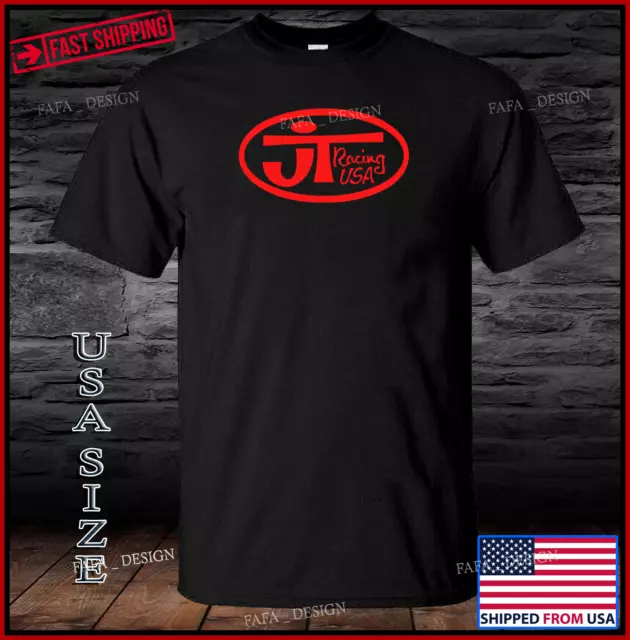 New Limited JT Racing Logo Unisex T Shirt Usa Size S-5XL