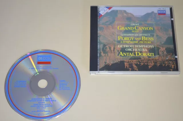 Grofe - Grand Canyon / Gershwin / Detroit - Dorati / DECCA 1984 / W. Germany 1.