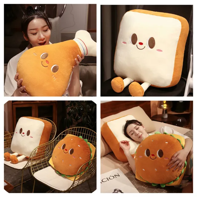 Soft-Fried Egg Toast Cute Bread Stuffed Toy Plush Food Pillow Sofa Cushion  - China Plush Toy and Stuffed Toy price