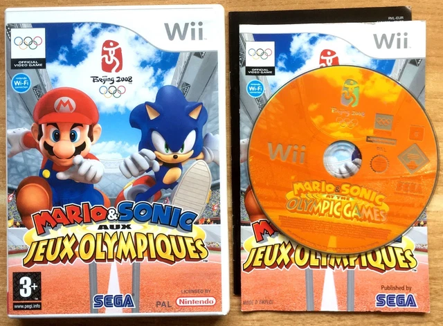 Jeu Wii Mario Kart - Version Française PAL Complète Avec Boîte, Notices Et Carte VIP - Très Bon état