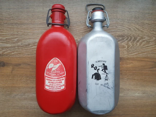 Gourde Le Grand Tétras Orange 2 Litres - Occasion, Pour Randonnée Ou Activités