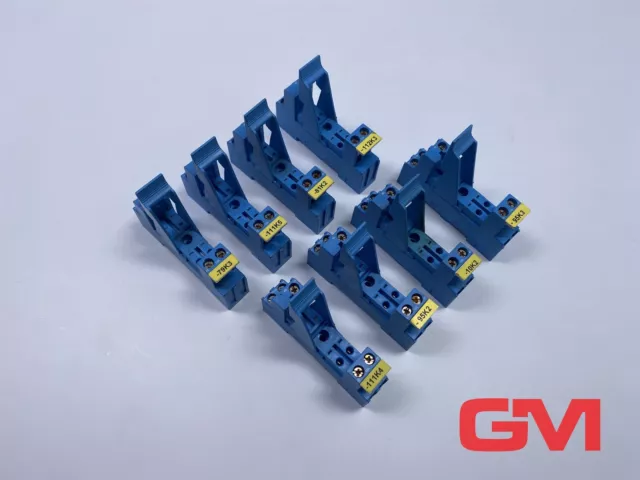 VE 8x Finder base relè 95.83.1 relè socket 12A 300VAC 10A attacco relè
