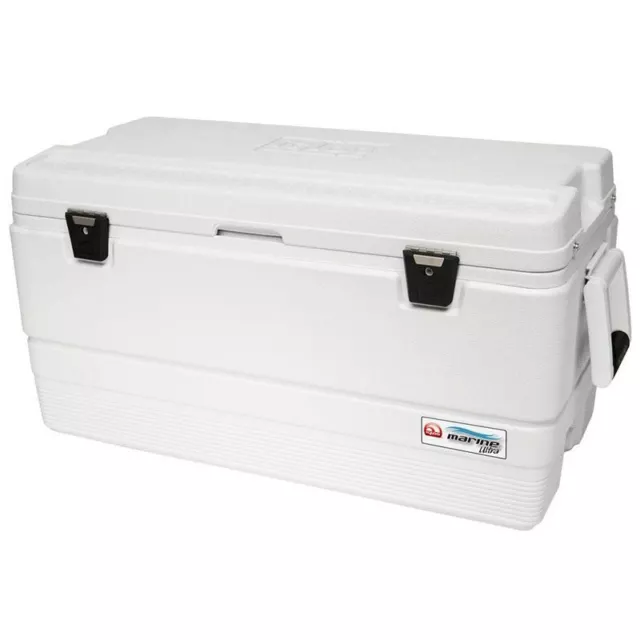 Igloo 88L Cooler Camping Ice Chest Marine Ultra 94 Qt Weekend Fishing Cool Box