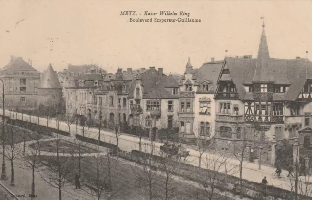 CPA 57 METZ Boulevard Empereur Guillaume
