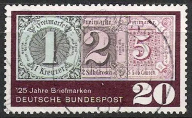 BUND Nr.482 125 Jahre Briefmarken 1965, gestempelt