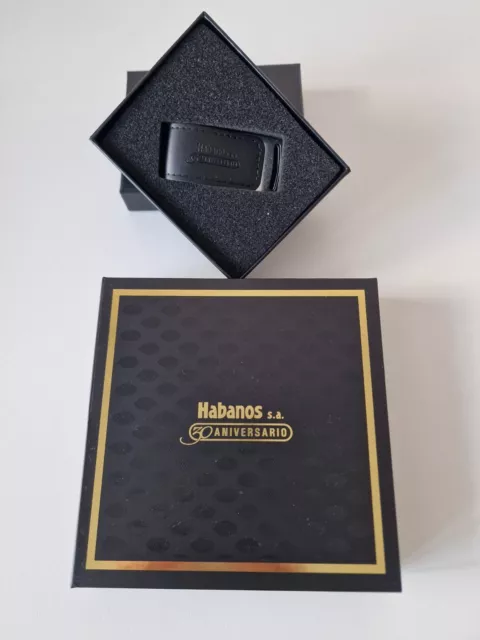 Habanos 30th Anniversary Cigar Cutter and Lighter Gift Set