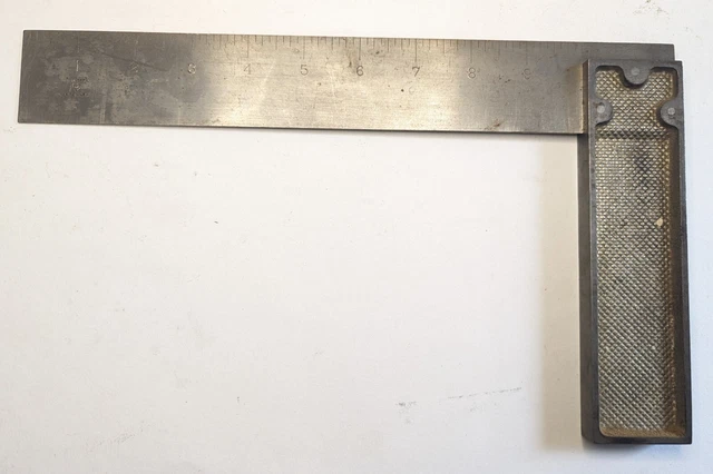 Vintage Stanley SW Sweetheart  Metal Try Square 10"