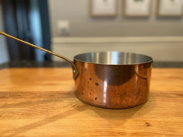 Vintage French Copper pot/pan Tournus France Vintage French Copper pot/pan Tournus France