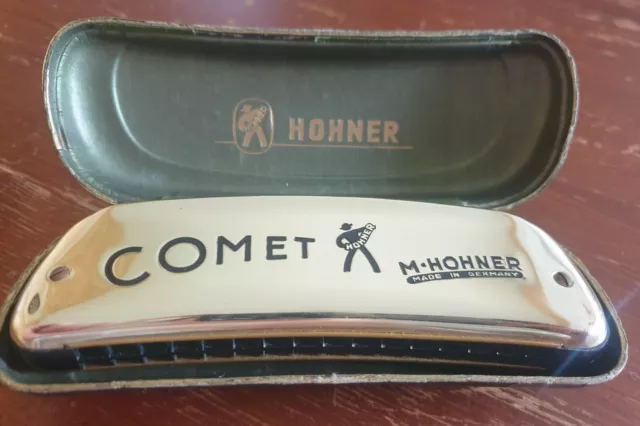 Harmonica Comet Hohner - Germany - Années 60