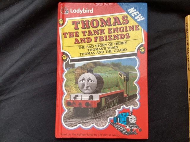 5 X THOMAS the Tank Engine and friends - vintage ladybird books bundle ...
