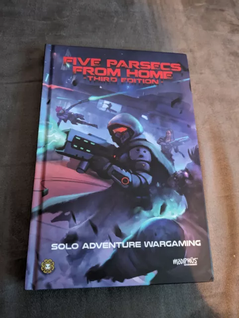 Five Parsecs from home - Solo Adventure Wargaming - Modiphius - Hardcover - Engl