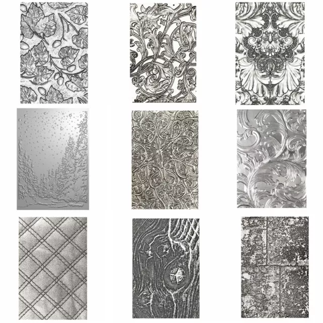 3D Embossing Folder Flowers Leaf Stencils For DIY Scrapbooking Paper Card Craft