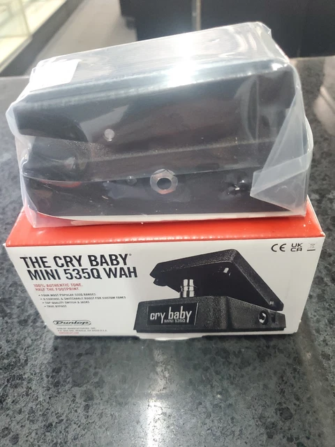 Dunlop CBM535Q Cry Baby Mini 535q Wah Effects Pedal