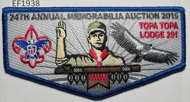Boy Scout OA 291 Topa Topa Lodge Flap