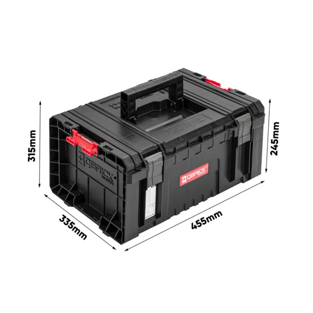 Valigetta portautensili con manico QBRICK System PRO Toolbox Cassetta... 2