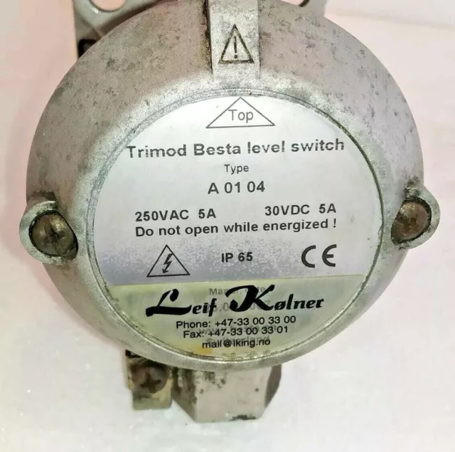 Trimod Besta  A 01 04 Level Switch Ip65 250V Ac 5A 30V Dc 5A