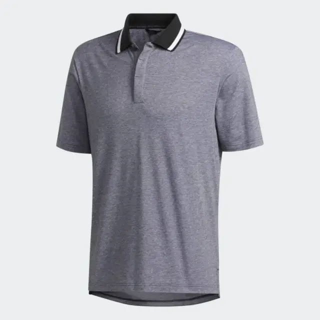 Polo Top Adidas Golf Performance Adicross da uomo maniche corte - grigio