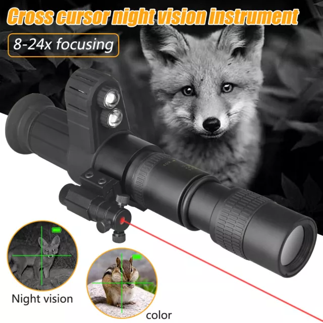 CYF-A+ crosshair 8X24 IR Night Vision 500m Visibility Monocular IR Night Vision 3