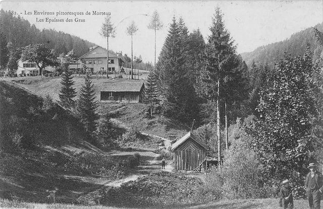 Cpa 25 Les Environs Pittoresques De Morteau Les Epaisses Des Gras