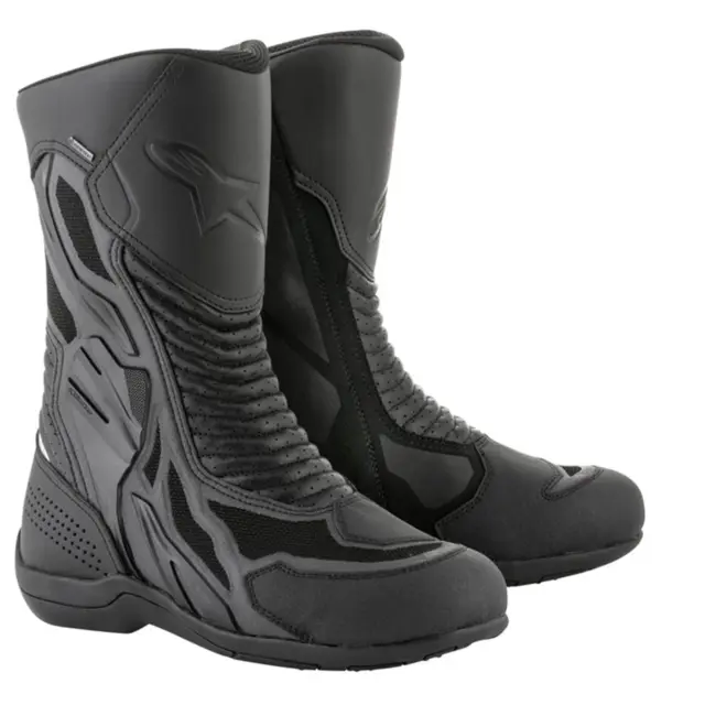 Alpinestars Air Plus V2 Gore-Tex Motorradstiefel wasserdicht schwarz