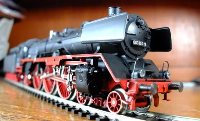 Marklin 3085 HO gauge DB BR 03 steam loco in black livery