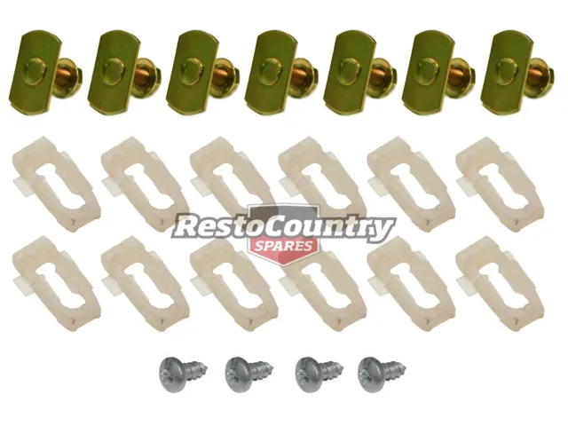 Ford Falcon Boot Moulding Clip Kit 23pcs XW GT