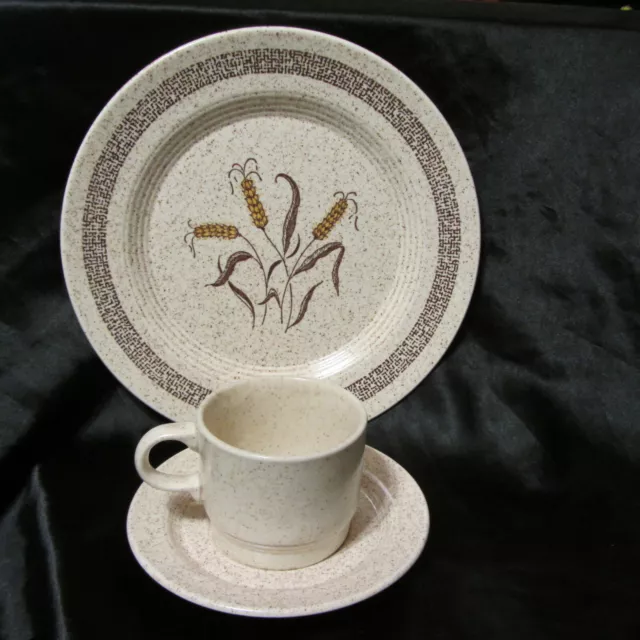 Homer Laughlin Homestead Dinnerware Country Wheat Stoneware