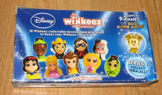 Disney Wikkeez 10 Pack Princess & Heroines with Gold Minnie Mouse Series 1 3