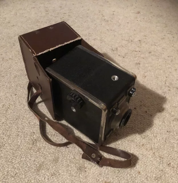 Vintage Rarität alter Fotoapparat GEVABOX 6 x 9 BOX Rollfilm Kamera Sammler Deko 3