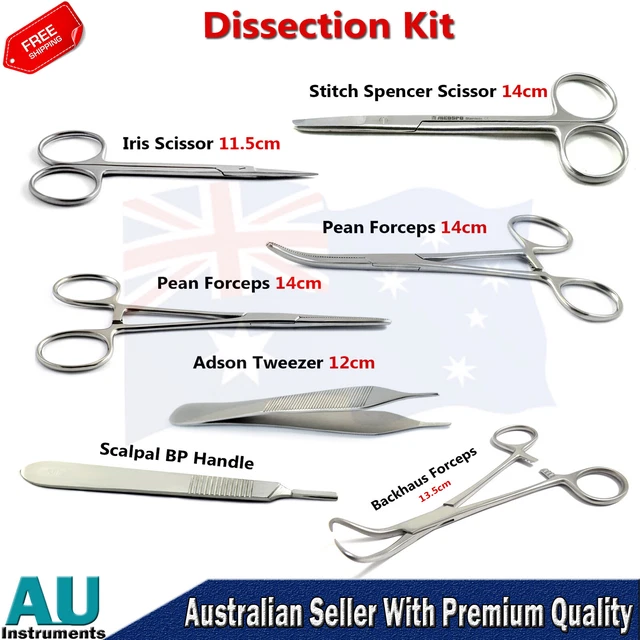 DISSECTING KIT / Dissection Kit / Anatomy Kit for Medical Students 11