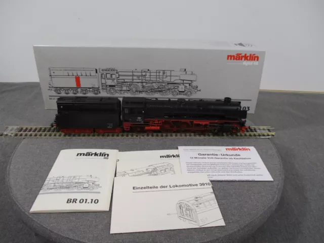 Märklin Spur H0 39103 BR 01 1057 der DB Schlepptenderlok Digital Sound in OVP